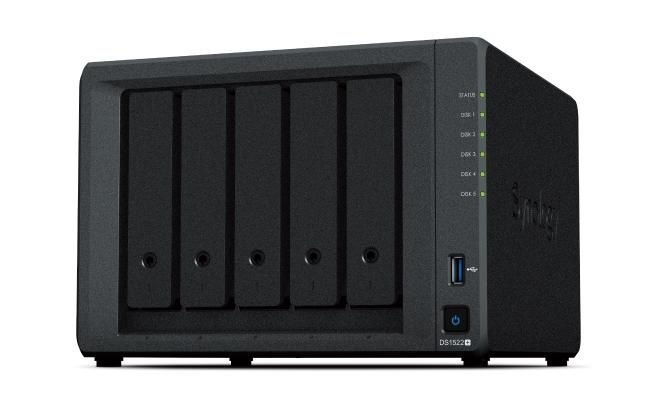 Synology Bundle Synology DS1522+ + Synology Hat5300 4TB Sata HDD