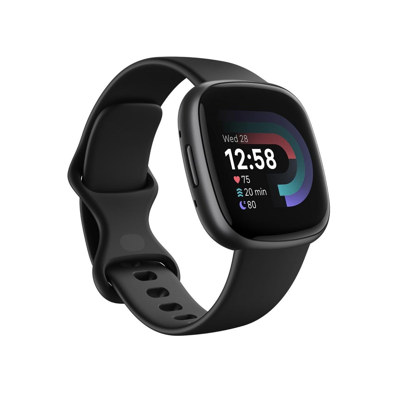 Fitbit Versa 4 40 MM Sort Smart Ur