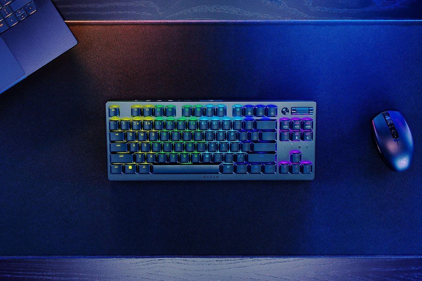Razer DeathStalker V2 Pro Tastatur RGB Chroma TRÅDLØS Kabling Usa