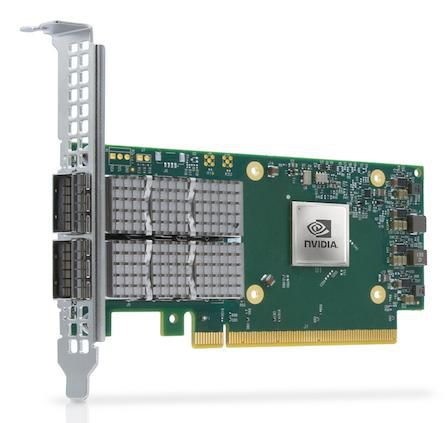 NVIDIA ConnectX-6 Dx EN 100Gigabit Ethernet Card for Server - QSFP56 - Plug-in Card