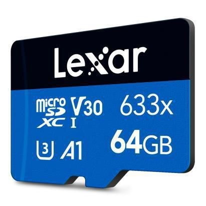 Lexar High Performance Blue Series microSDXC 64GB 100MB/s