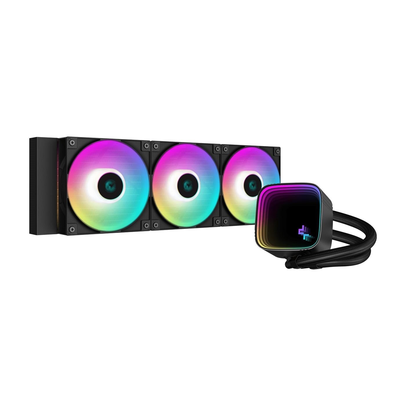 Deepcool Infinity Series LS720 Se Processors Flydende Kølesystem 1-Pack Sort 120 MM