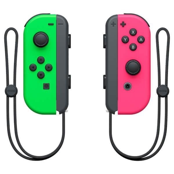Nintendo Joy-Con Sort, GRØN, Lyserød Bluetooth Gamepad Analog/Digital Nintendo Switch