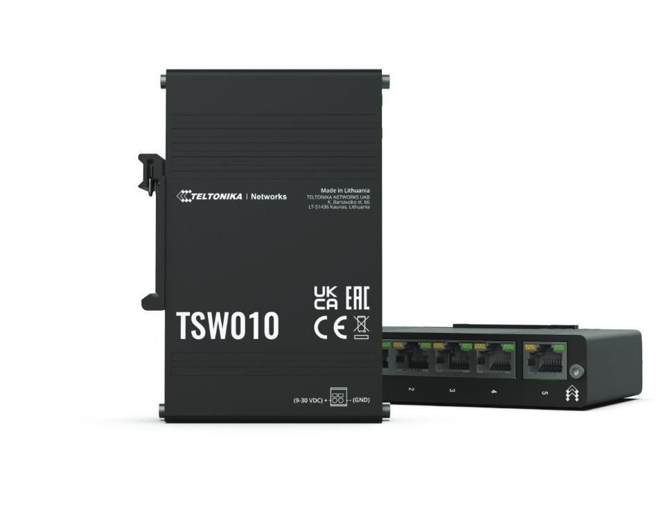 Teltonika TSW010 Switch 5-Porte Gigabit Passive PoE