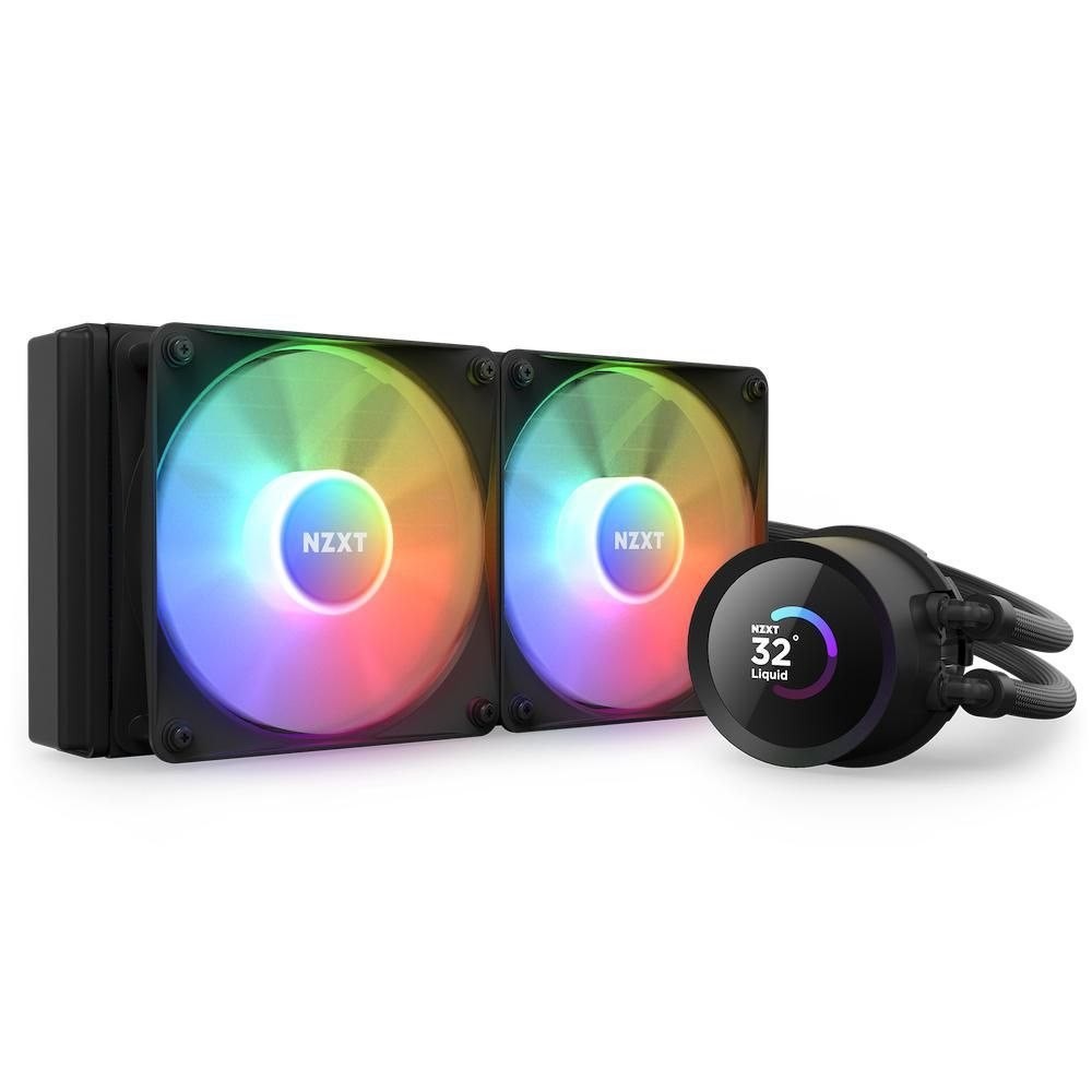 NZXT Kraken 240 RGB Processors Flydende Kølesystem 1-Pack Sort 120 MM