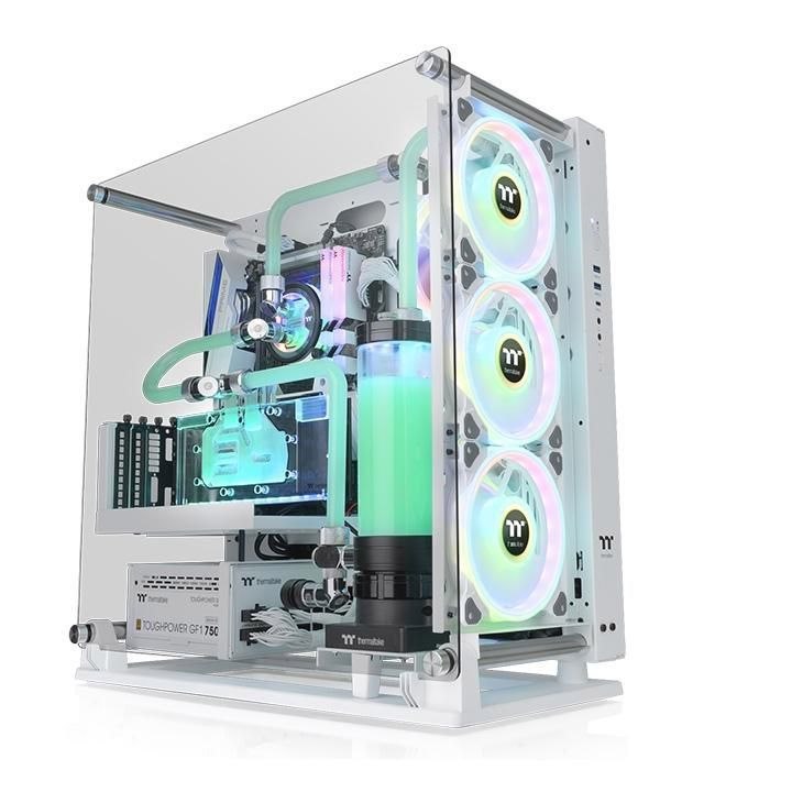 Thermaltake Core P3 TG Pro Snow TÅRN Udvidet Atx Ingen Strømforsyning Hvid