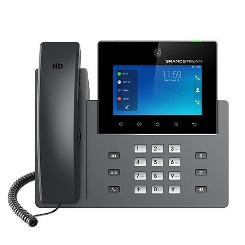 Grandstream GXV3450 IP-videotelefon Ieee 802.11A/B/G/N/Ac (Wi-Fi) / Bluetooth 5.0 Sort