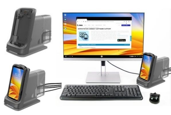 Zebra Cradle for Mobile Computer
