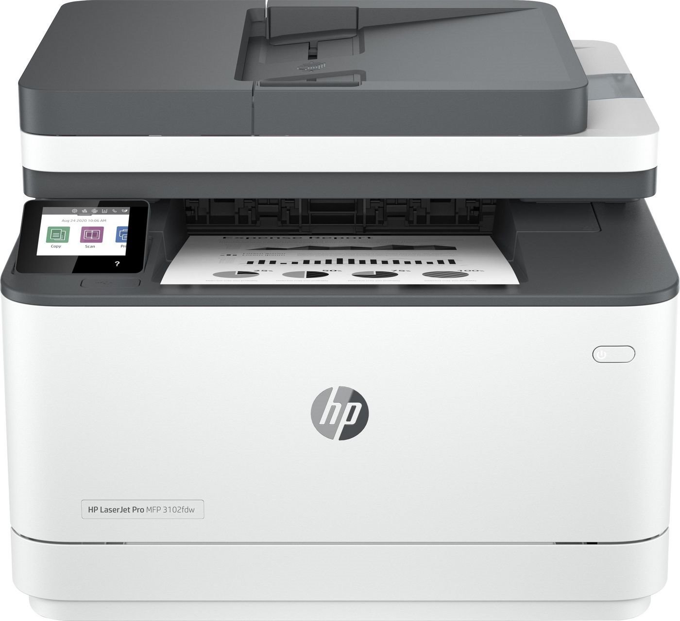HP LaserJet Pro 3102fdw Wireless Laser Multifunction Printer - Monochrome