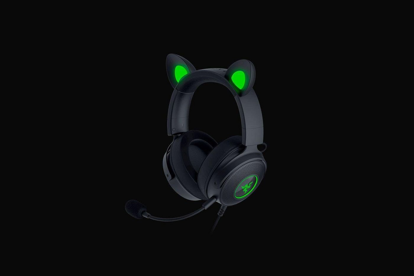 Razer Kraken Kitty V2 Pro Kabling Headset Sort