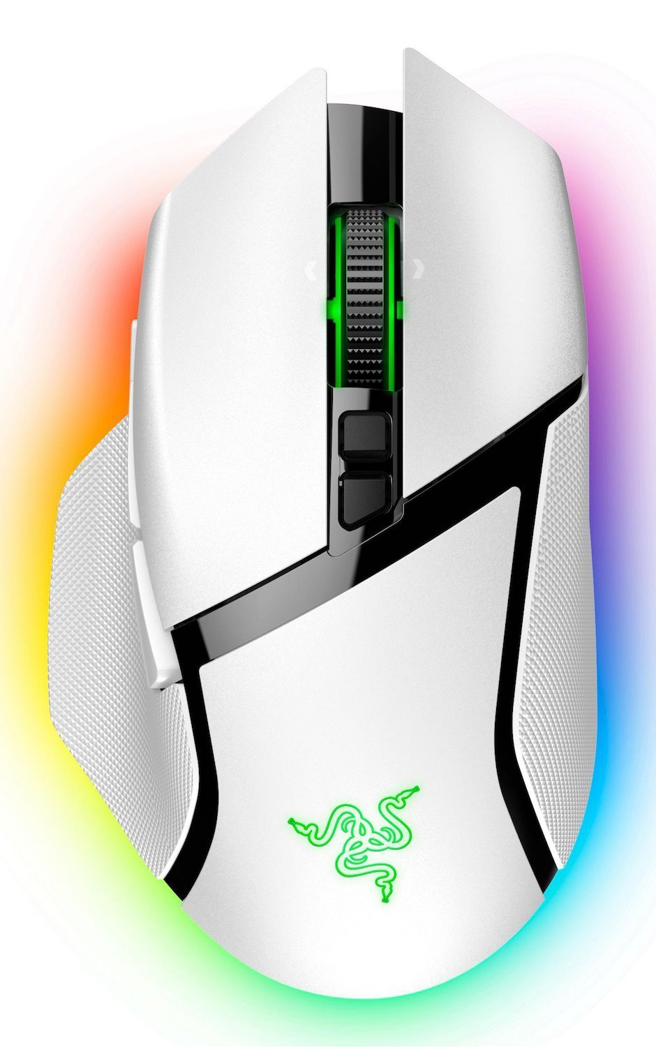 Razer Basilisk V3 Pro Optisk TRÅDLØS Kabling Hvid