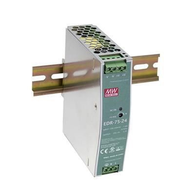 Mean Well Edr-75-12 Strømadapter Og Vekselret 75 W