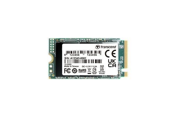 Transcend MTE400S 512 GB Solid State Drive - M.2 2242 Internal - PCI Express NVMe (PCI Express NVMe 3.0 x4)
