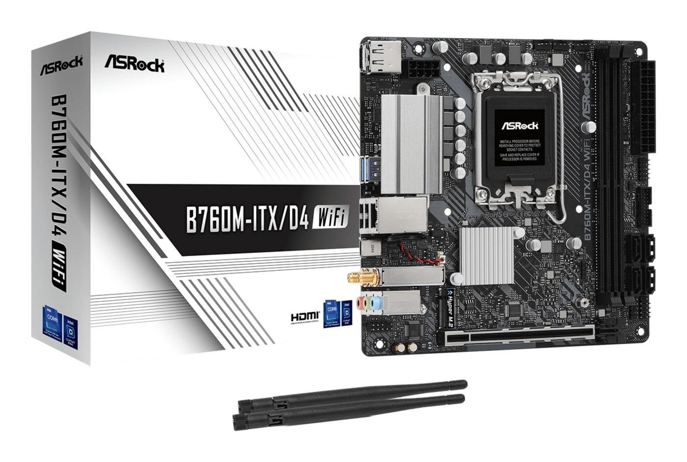 ASRock B760m-Itx/D4 WiFi, DDR4 Lga1700