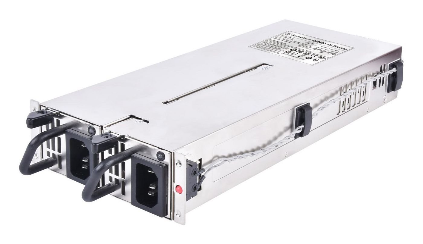 Silverstone GM400 1U Enhed Til Strømforsyning 800 W 20+4 Pin Atx SØLV