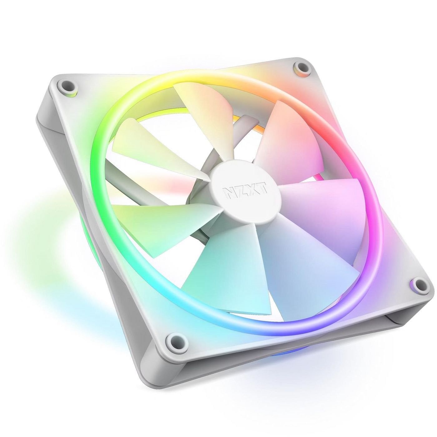 NZXT F Series F120 RGB Duo Fan 1-Pack Hvid 120 MM