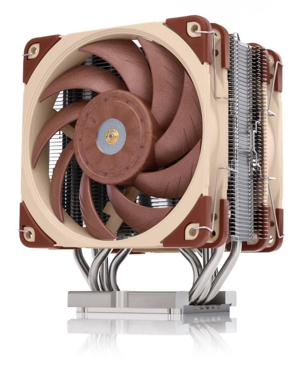 Noctua Nh-U12s DX-4677 Computerkølesystem Processor Luftkøler 12 CM Brun, Lysebrun, SØLV