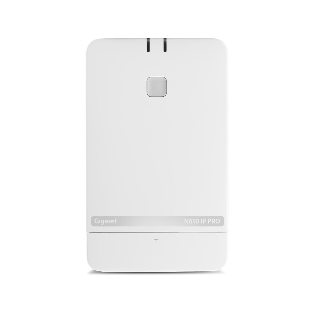 Gigaset N610 Ip Pro Basestation Til TRÅDLØS Telefon / Basestation Til VoIP-telefon Hvidt SØLV