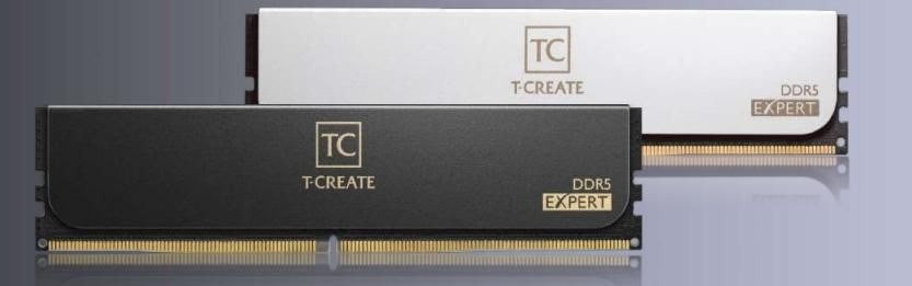 Team T-Create Expert Oc10l DDR5 Sdram 32GB Kit 6000MHz CL38 On-Die Ecc Dimm 288-Pin