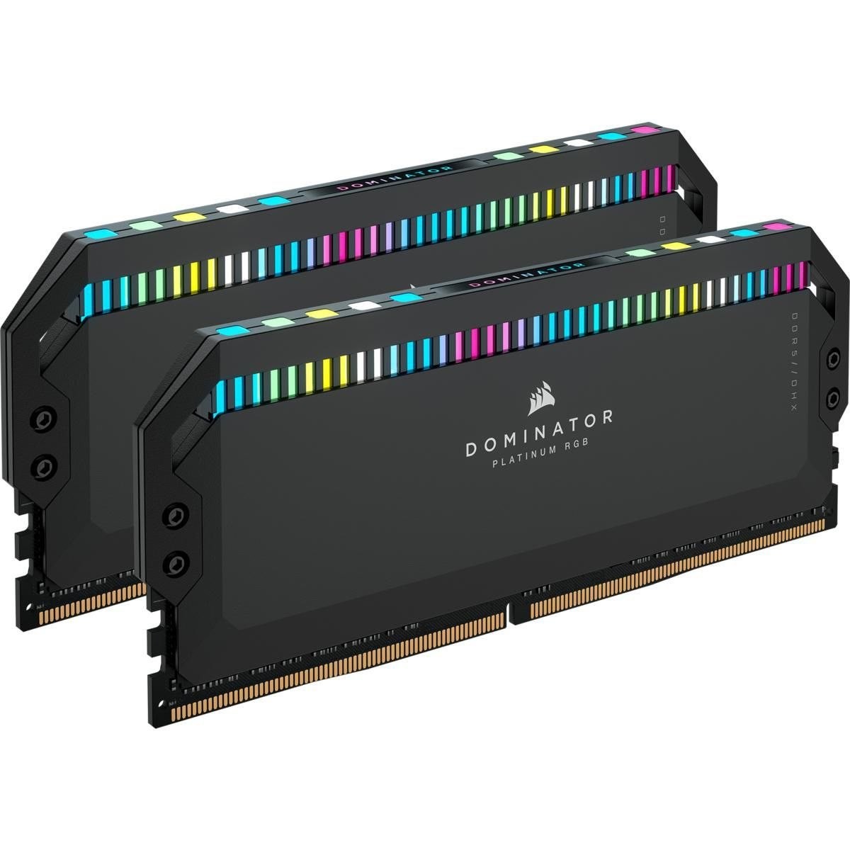 Corsair Dominator Platinum RGB RAM Module - 32 GB (2 x 16GB) - DDR5-6000/PC5-48000 DDR5 SDRAM - 6000 MHz - CL36 - 1.40 V