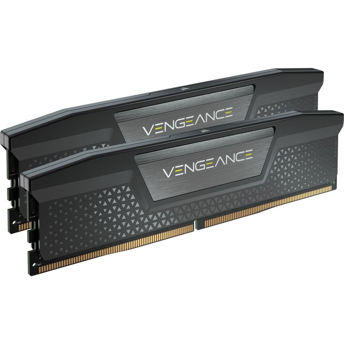 Corsair Vengeance CMK32GX5M2E6000C36 RAM Module for Desktop PC - 32 GB (2 x 16GB) - DDR5-6000/PC5-48000 DDR5 SDRAM - 6000 MHz - CL36 - 1.40 V