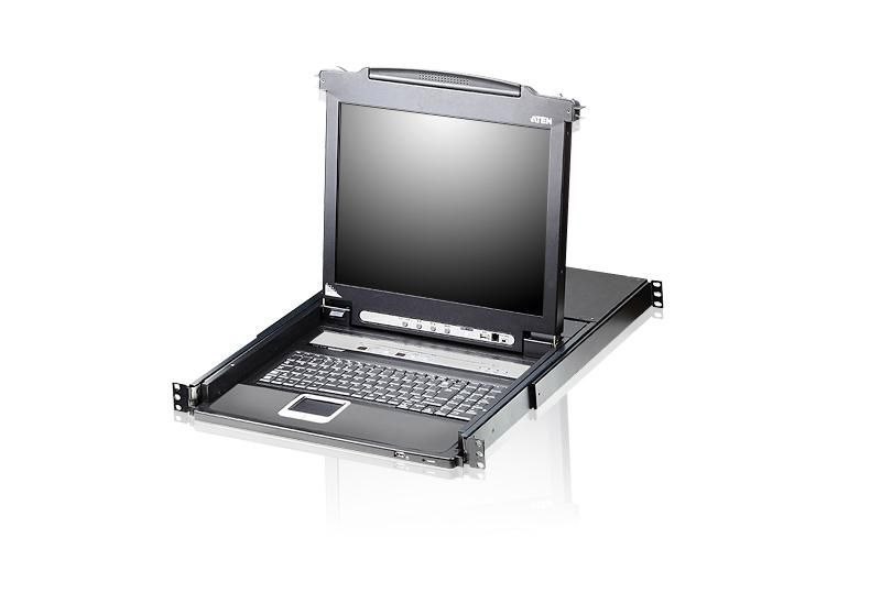 Aten 8 Port 19 LCD KVMP Switch,