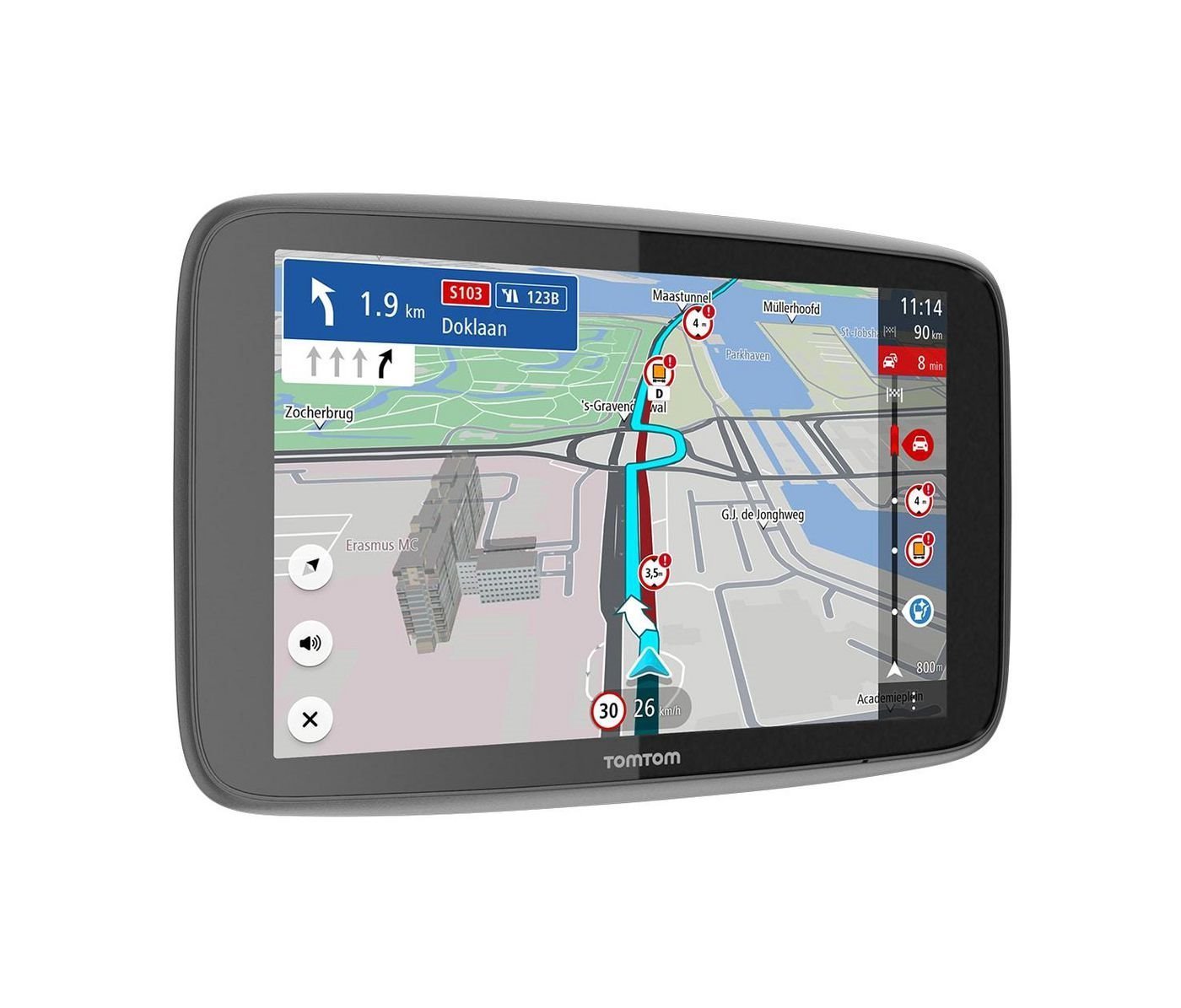 TomTom GO Expert Plus Automobile Portable GPS Navigator - Portable, Mountable