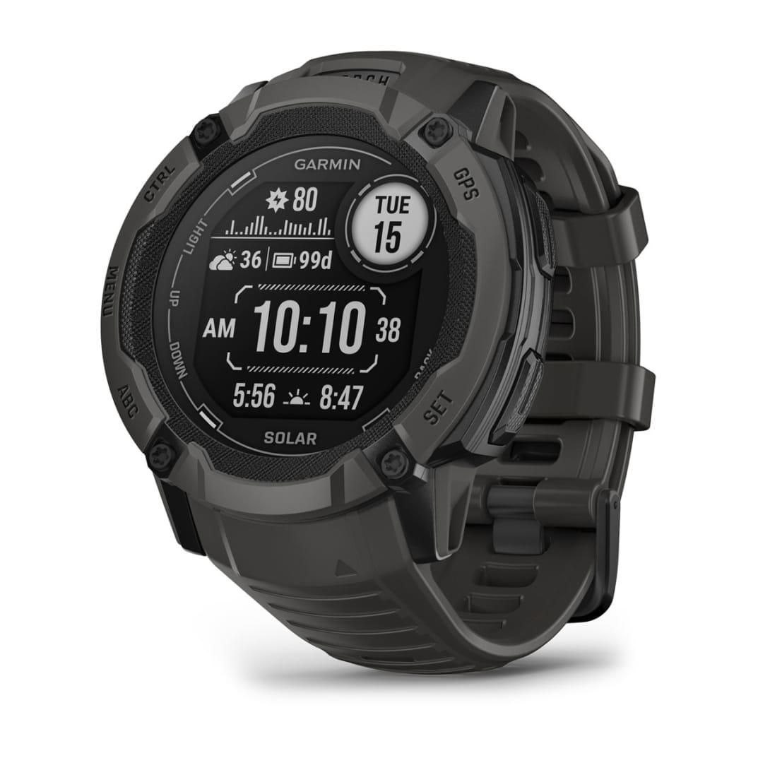Garmin Instinct 2X Solar 50 MM Sort Smart Ur