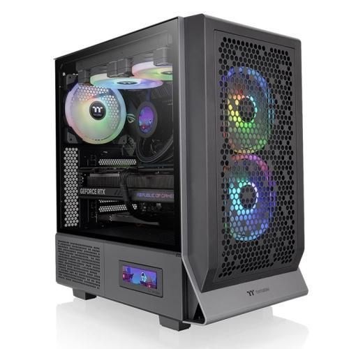 Thermaltake Ceres 300 TG Argb TÅRN Udvidet Atx Ingen Strømforsyning Sort