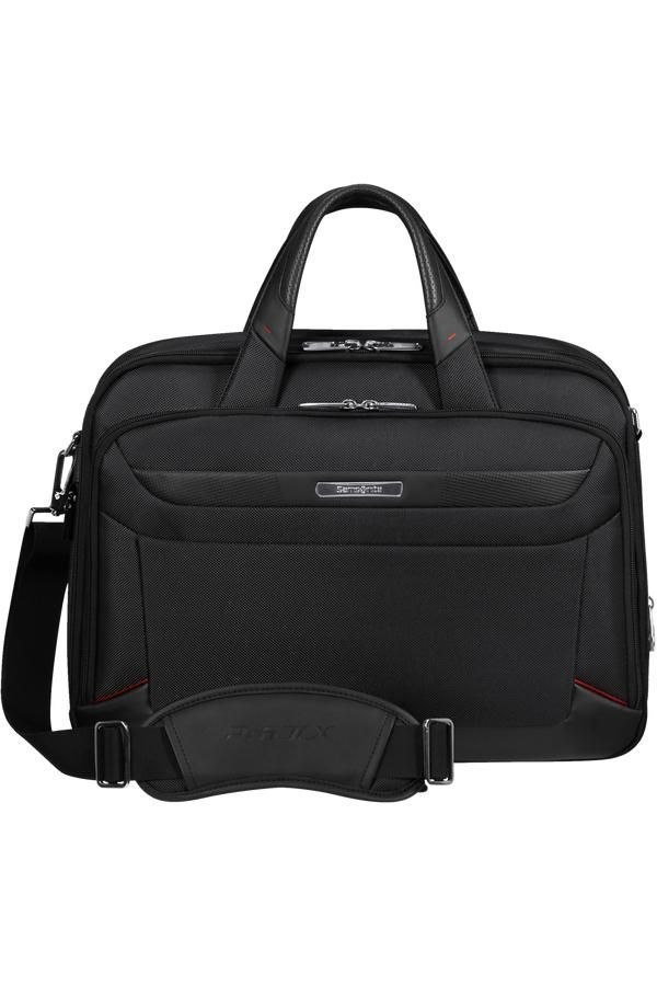 Samsonite Pro-DLX 6 Bæretaske Til Notebook 15.6 Nylon Vandresistent Stof PET-plastik Sort