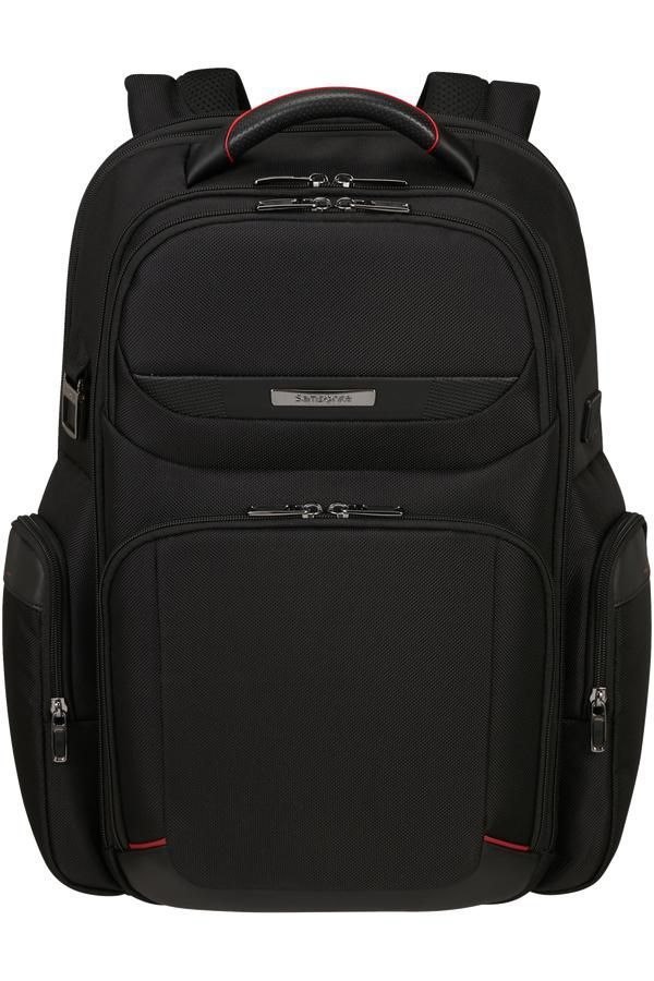 Samsonite Pro-DLX 6 RYGSÆK Til Notebook 17.3 Vandresistent Stof PET-plastik Sort