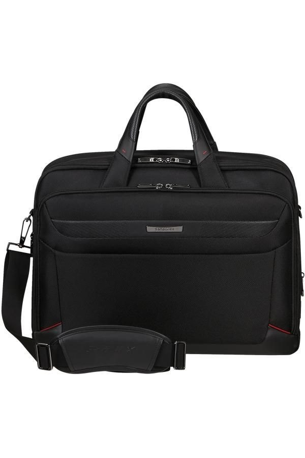 Samsonite Pro-DLX 6 Bæretaske Til Notebook 17.3 Nylon Vandresistent Stof PET-plastik Sort
