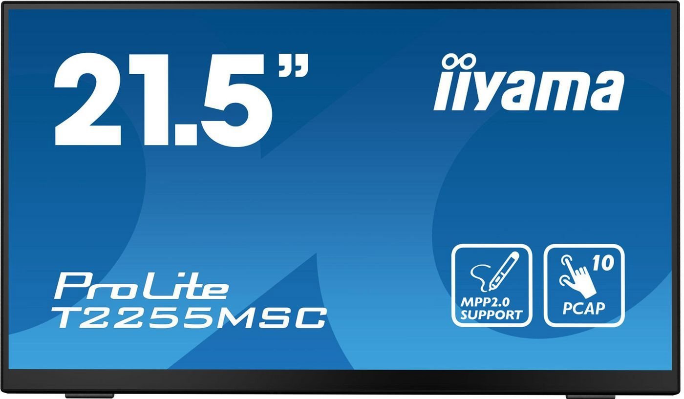 Iiyama ProLite T2255MSC-B1 21.5 1920 X 1080 (Full HD) Hdmi DisplayPort 60Hz