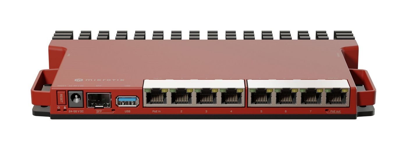 MikroTik L009 Series L009uigs-Rm Router 9-Port Switch TRÅDLØS Kabling