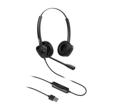 Fanvil Ht302-U Hovedtelefoner/Headset Ledningsført Kontor/Callcenter Usb Type-A Sort
