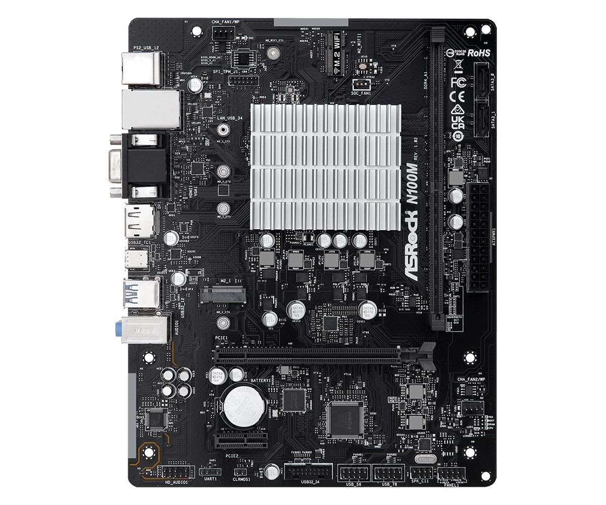 Asrock N100M Intel Q-Core - Retail