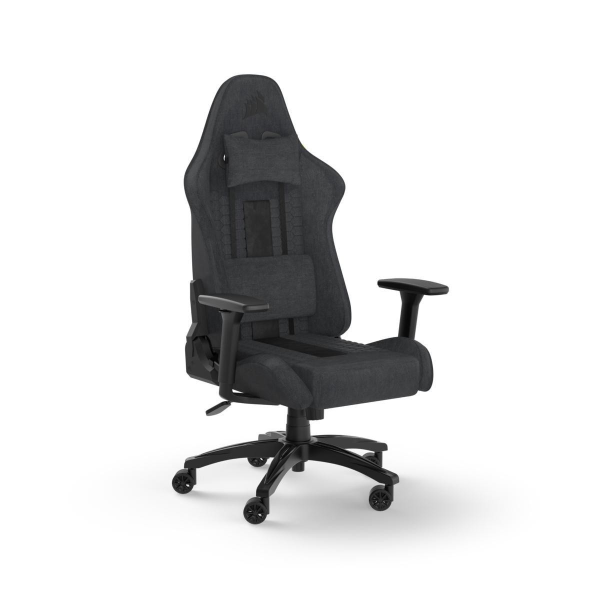 Corsair TC100 Relaxed Gamer Stol Sort GRÅ