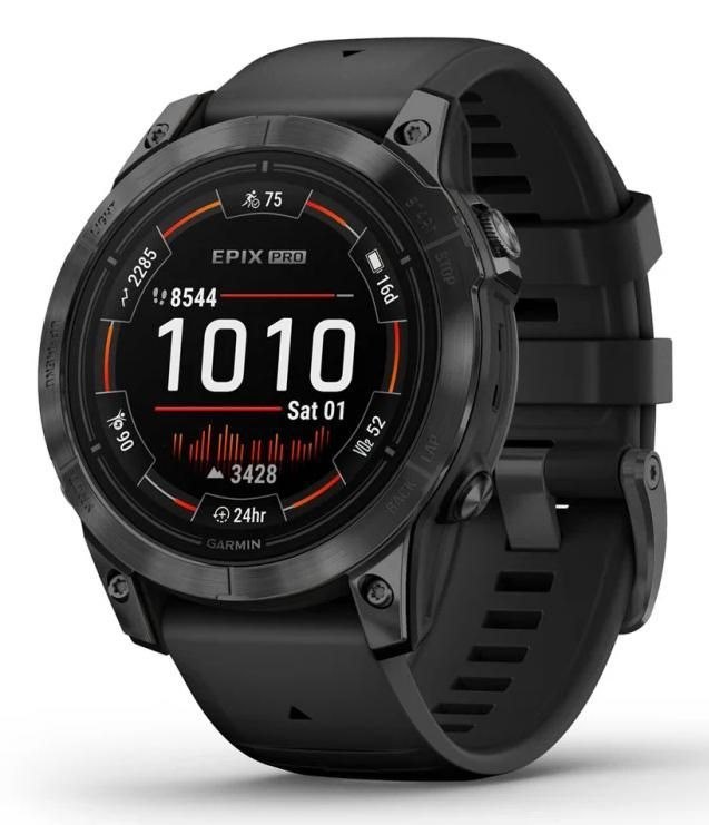 Garmin Epix Pro 47 MM Sort Smart Ur
