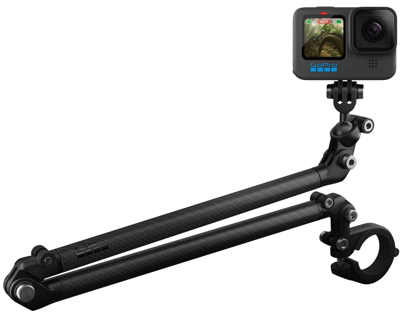 GoPro Boom + Bar Mount Handle Bar Montering Støttesystem