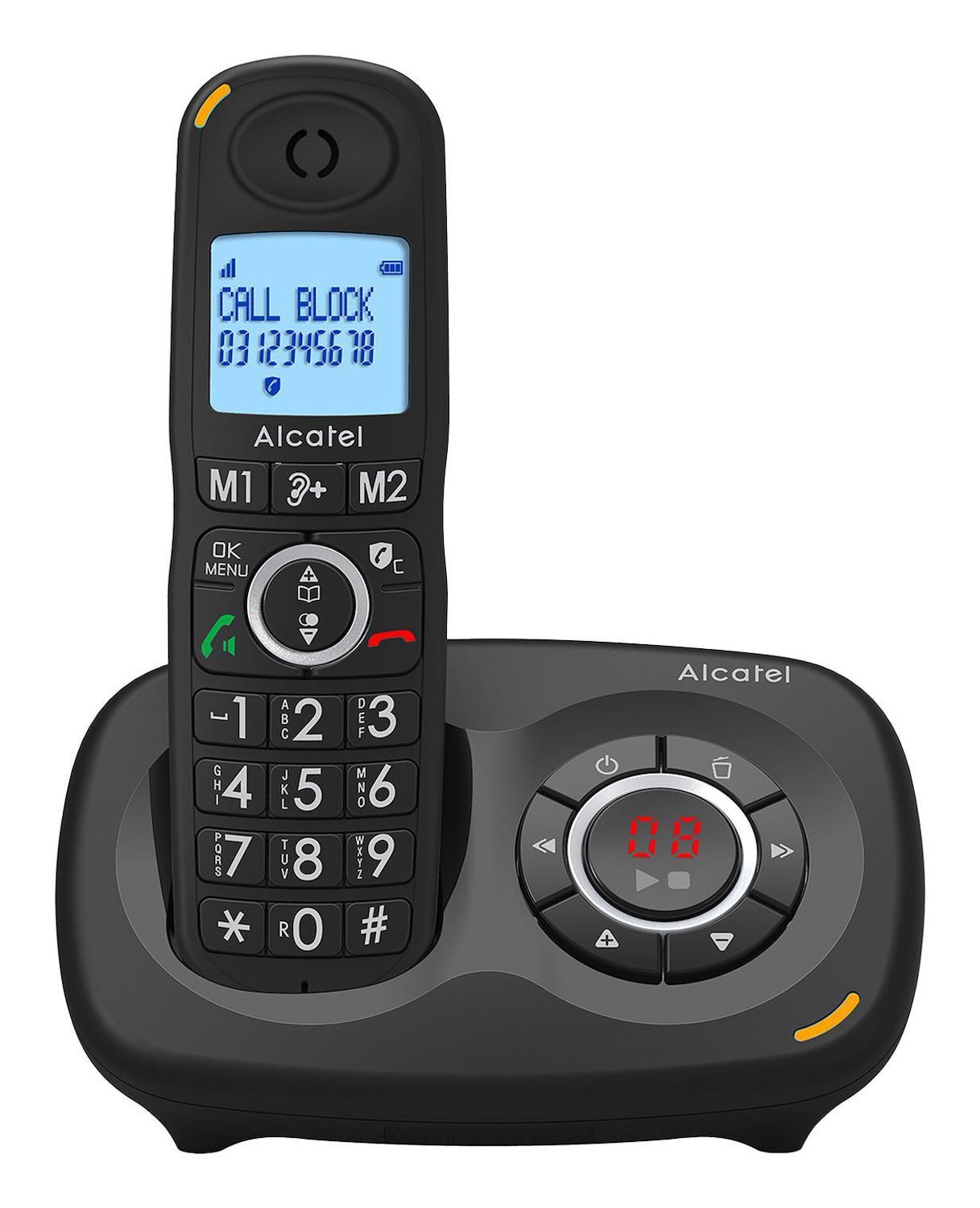 Alcatel XL595B Voice De Schwarz