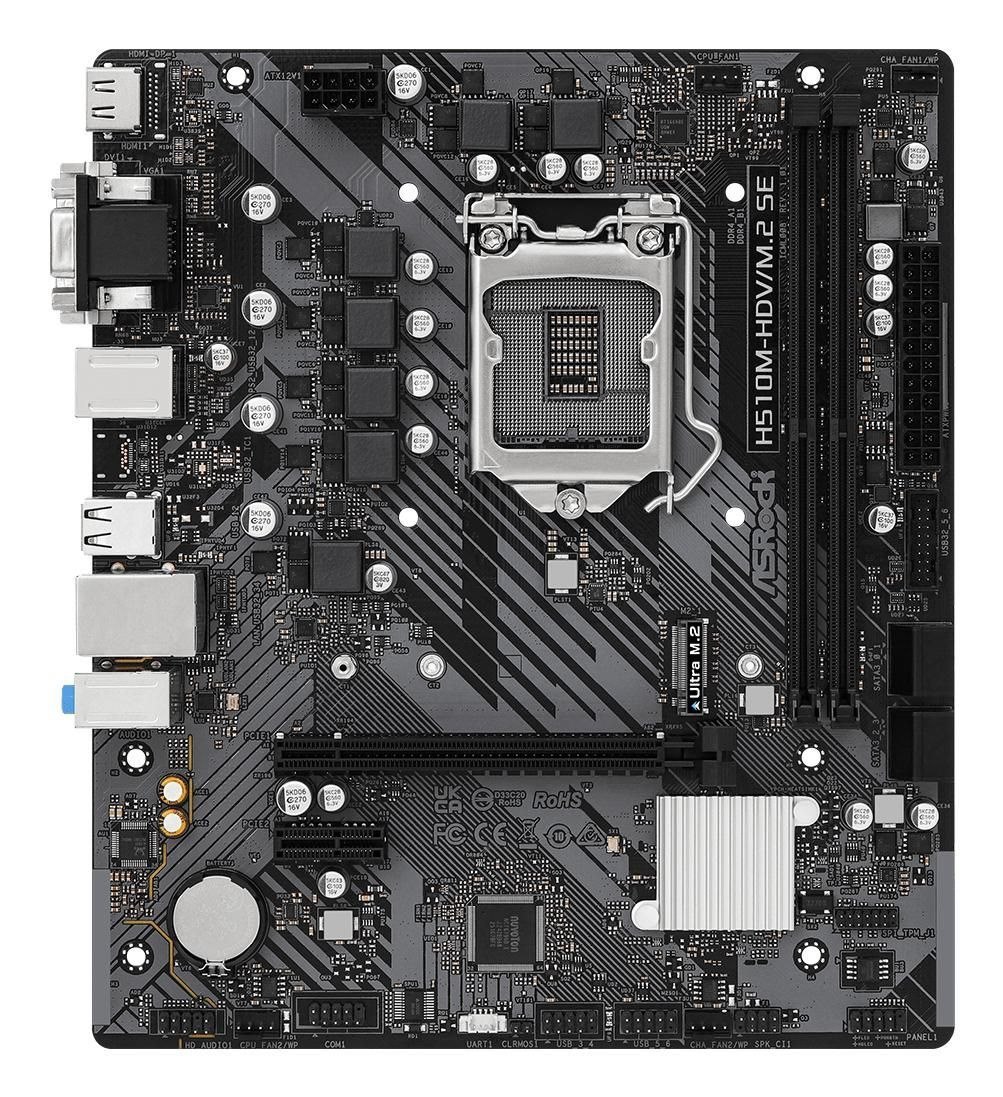 ASRock H510M-HDV/M.2 Se Lga1200 DDR4