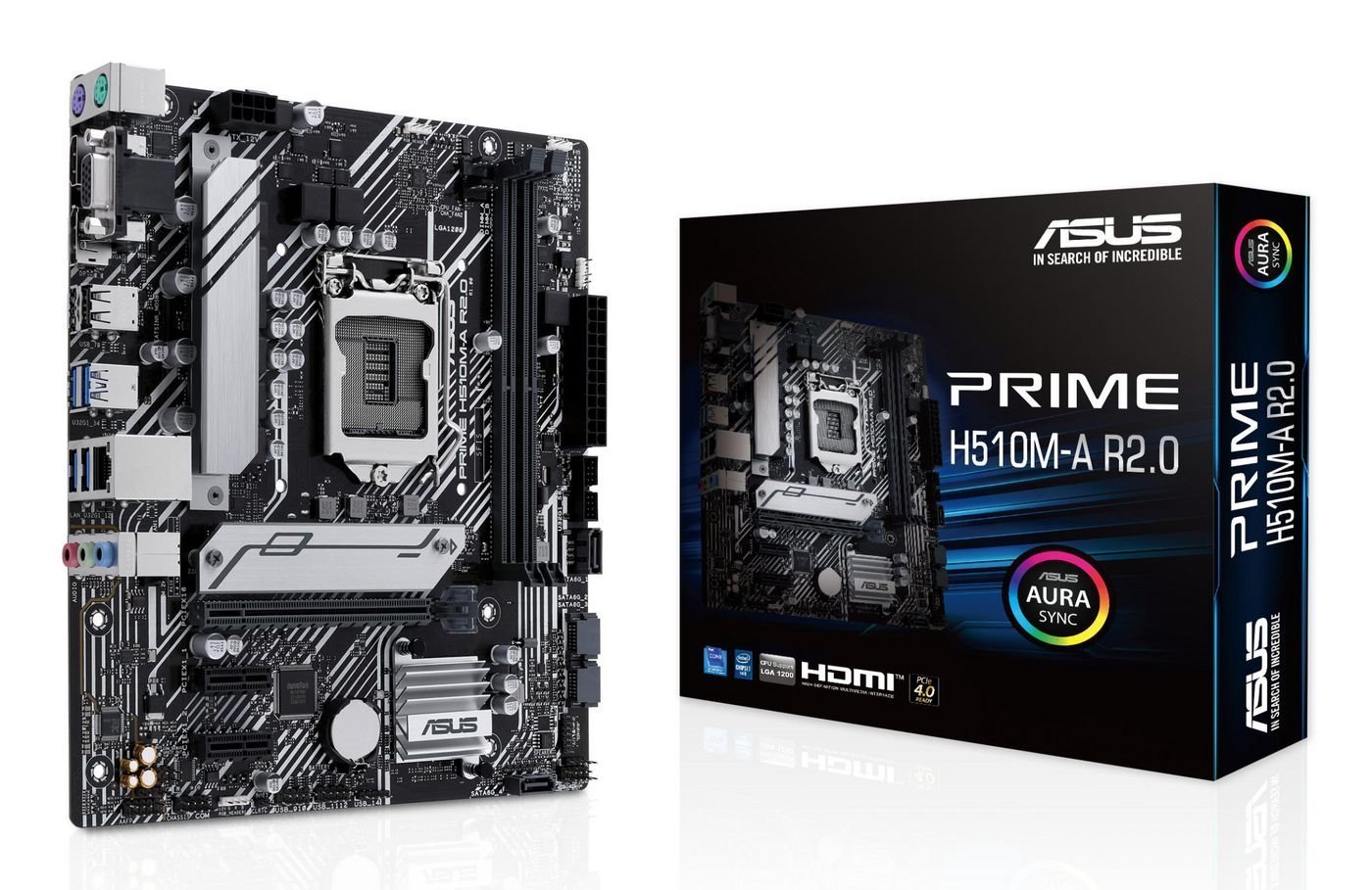 Asus Prime H510m-A R2.0 Micro-ATX Lga1200 Intel H470