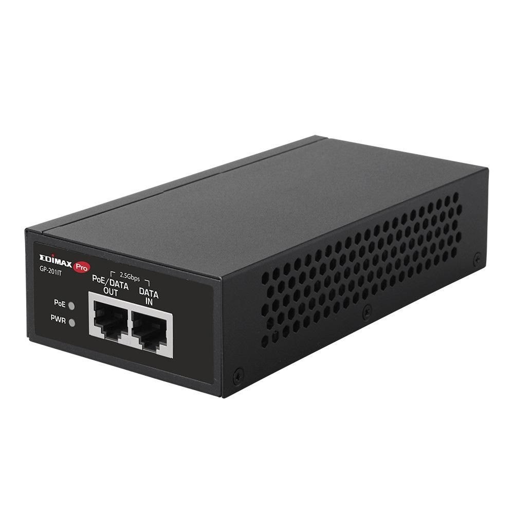 Edimax Gp-201It PoE Adapter 2.5 Gigabit Ethernet, Hurtigt Ethernet, Gigabit Ethernet
