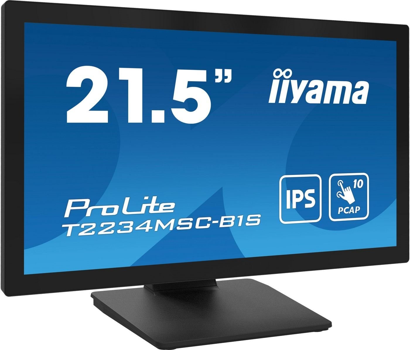 Iiyama ProLite T2234MSC-B1S 22 1920 X 1080 (Full HD) Vga (HD-15) Hdmi DisplayPort