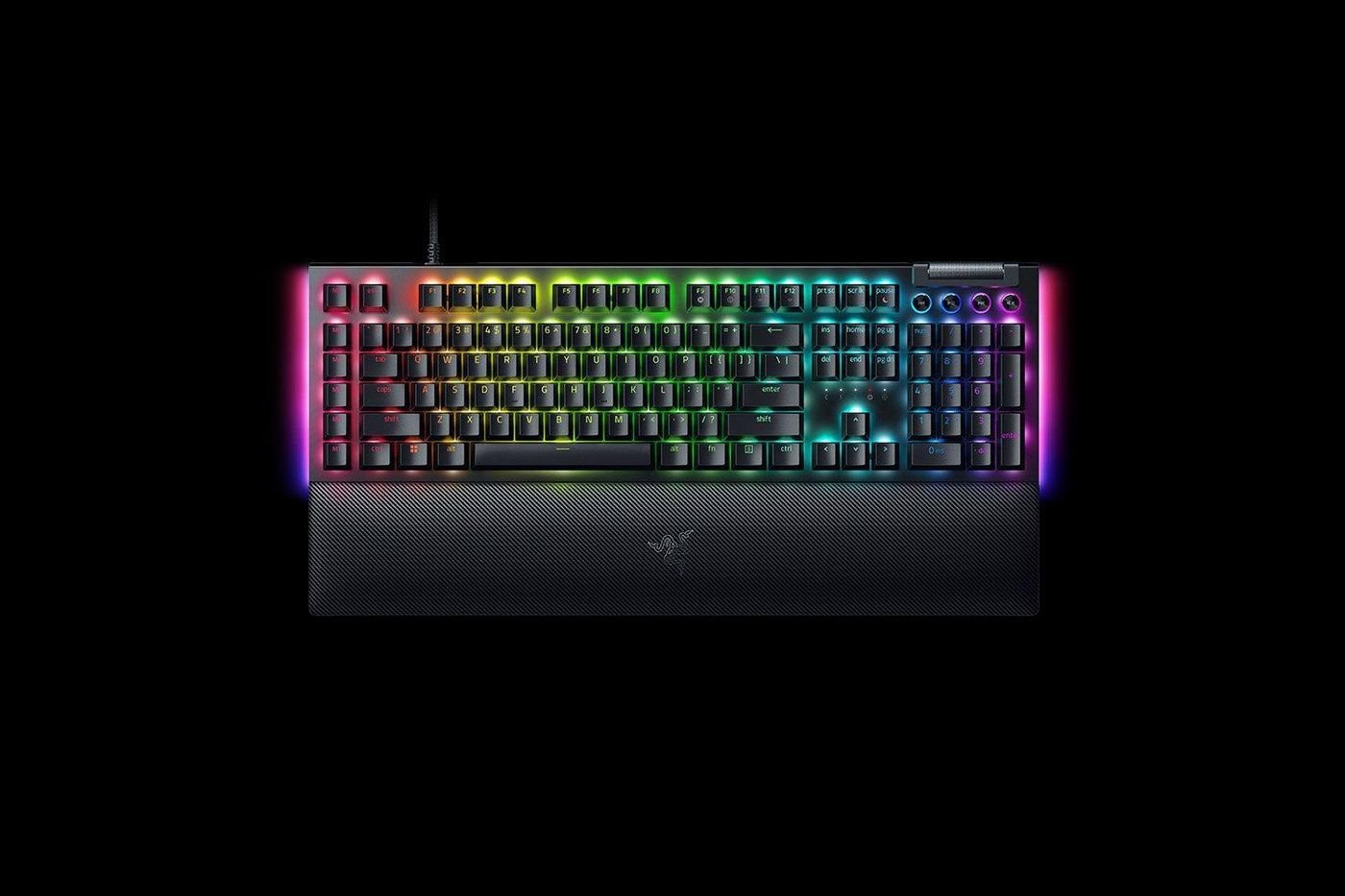 Razer BlackWidow V4 Tastatur Mekanisk RGB Chroma Kabling TYSK