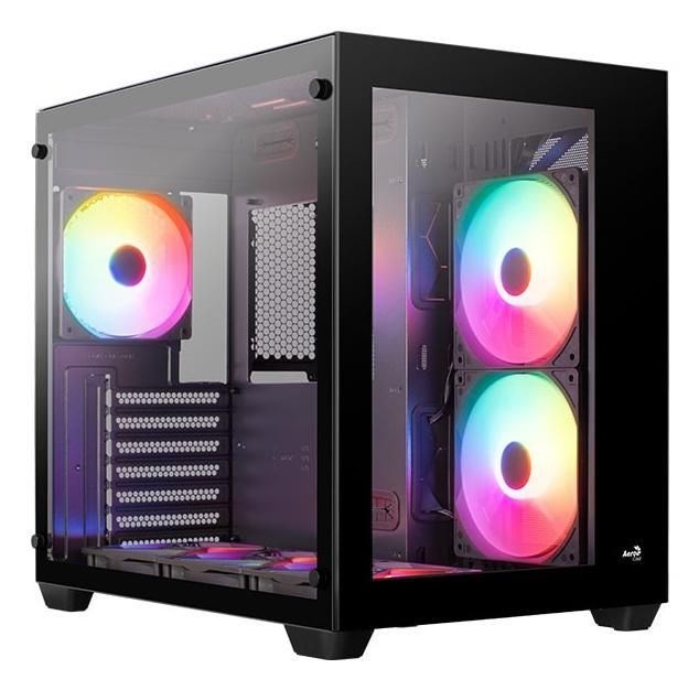 AeroCool Geh Midi DRYFT MicroATX/ATX/MiniITX Argb (Black)