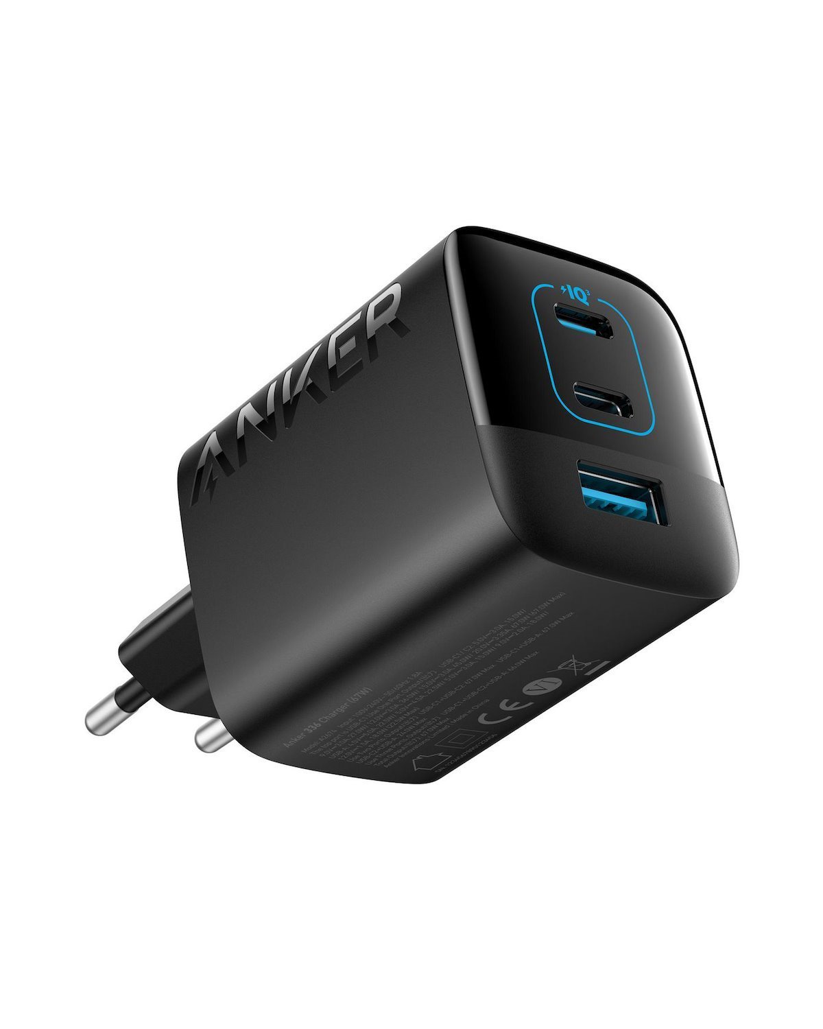 Anker Strømforsyningsadapter 67Watt Europlug (STRØM Cee 7/16)
