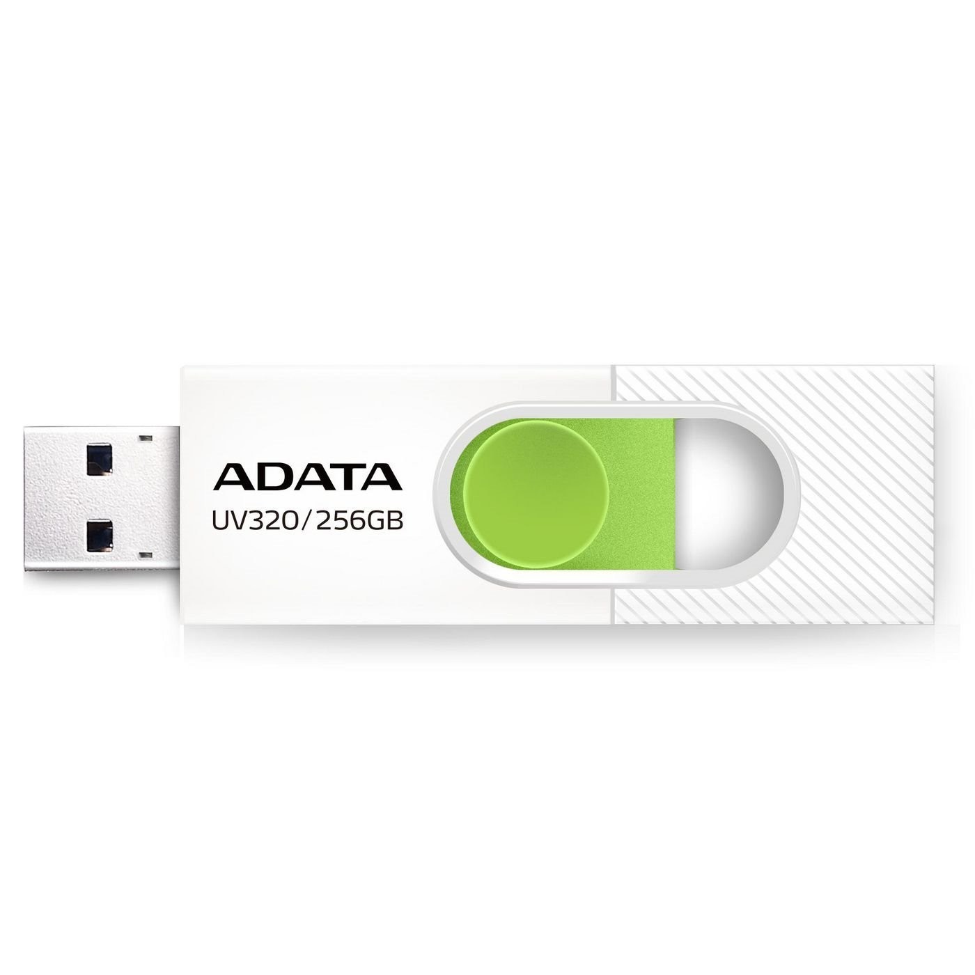 Adata Uv320 256GB Usb 3.2 Gen 1 GRØN Hvid