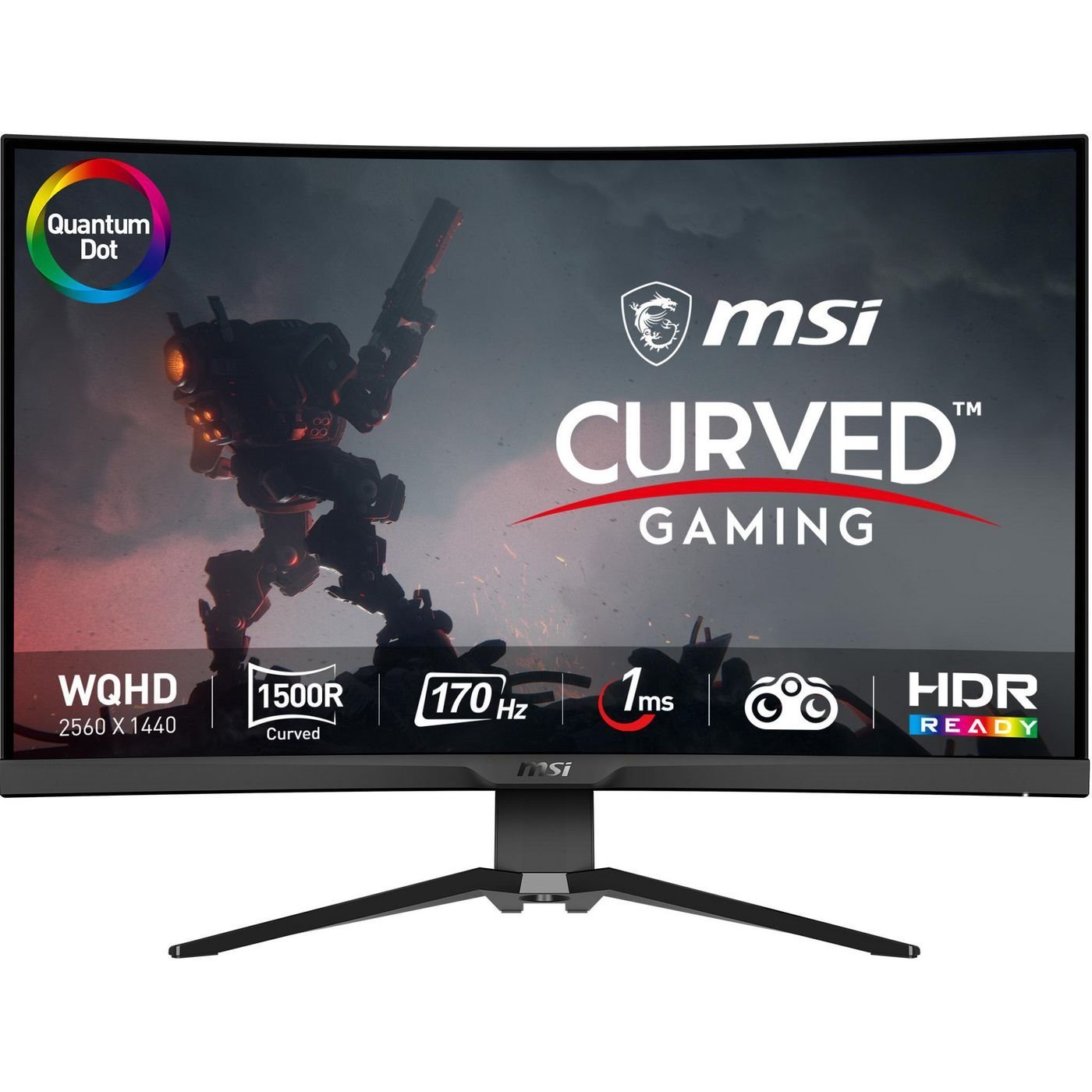 Msi Mag 325CQRF-QD 32 2560 X 1440 (2K) Hdmi DisplayPort Usb-C 170Hz