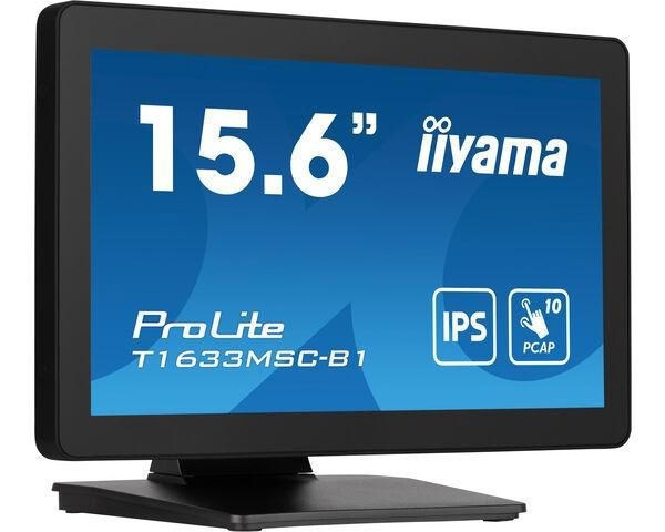 Iiyama ProLite T1633MSC-B1 15.6 1920 X 1080 (Full HD) Hdmi DisplayPort 60Hz